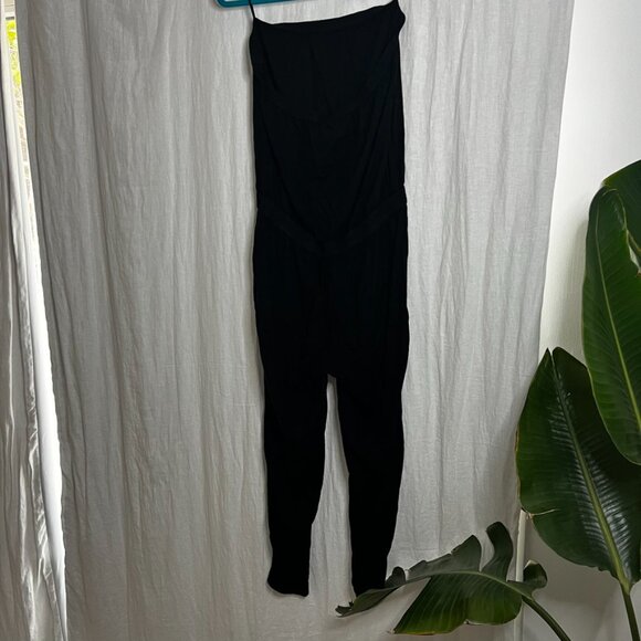 Aritzia cotton jump suit azure skies Size L Black - Picture 3 of 3